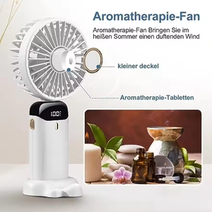 Ventilateur portable mini N15, rechargeable par USB, pliable, ventilateur personnel de refroidissement, ventilateur électrique de poche pour les voyages, le bureau, l'extérieur - Product Image 6