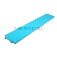Plateau de rangement en bois bleu turquoise vif de 19 pouces pour tuiles de mahjong, idéal pour les jeux de société et les divertissements en famille
