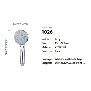 Ensemble <span class=keywords><strong>de</strong></span> <span class=keywords><strong>douche</strong></span> à main filtrée moderne, haute pression, économie d'eau, en acier inoxydable, avec tuyau et <span class=keywords><strong>support</strong></span> inclus - Product Image 4