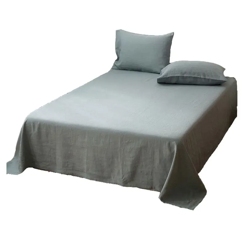 100% linen Absorbent Breathable Durability Longevity Eco-Friendly bed sheet duvet cover fabric