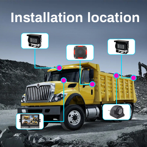 ระบบกล้องมองหลังสำหรับรถยนต์ จอแสดงผล 9 นิ้ว พร้อมระบบช่วยถอยหลัง 4-6 ช่องสัญญาณ และระบบเตือนจุดอับสายตา (BSD) สำหรับรถบรรทุก - Product Image 6