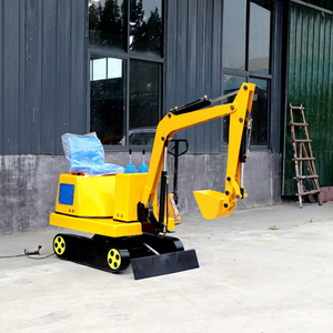 Excavatrice Électrique de Simulation pour Enfants, en Plastique, 1 Place, Équipement de Terrain de Jeu pour Centre Commercial - Product Image 1