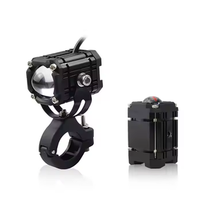 ระบบไฟส่องสว่างอัตโนมัติ 40W 4000LM LED สีขาว เหลือง แดง ไฟสปอตหน้ารถมอเตอร์ไซค์ อะลูมิเนียม ไฟสโตรบ - Product Image 2