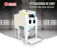 Taisheng 0.8kW Sablage à billes de verre à faible consommation d'énergie pour les industries de la construction, sablage à sec/humide, respectueux de l'environnement