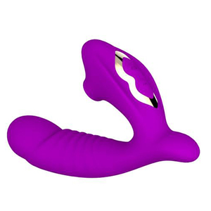 Vibrateur vaginal rechargeable violet, alimenté par USB, dispositif de stimulation pour adultes - Product Image 4