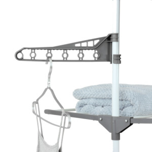 Professional 16.5M With Wheels Foldable Bathroom 3 Tier <strong>Folding</strong> Cloth Drying Outdoor Dryer Rack <strong>Clothes</strong> <strong>Airer</strong> - Product Image 2
