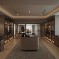 Ensemble de Chambre à Coucher Style Moderne Cinq Étoiles Luxe Européen 2025, Série de Lits de Luxe Très Vendue pour Salon