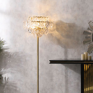 Offre spéciale <span class=keywords><strong>Abat</strong></span>-<span class=keywords><strong>jour</strong></span> Art Déco en verre et cristal Style Design Salon <span class=keywords><strong>Lampadaire</strong></span> d'intérieur - Product Image 5