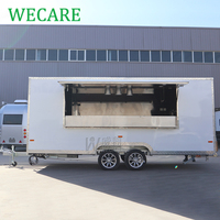 Wecare mobile cuisine voiture pizza foodtruck remorque food trucks traiteur food remorques entièrement équipé normes américaines à vendre