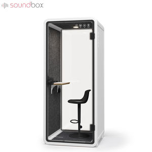 Cabina Telefónica Insonorizada Individual para Trabajar en Espacios Compartidos, Muebles para Oficina en Casa, Caja Silenciosa - Product Image 5