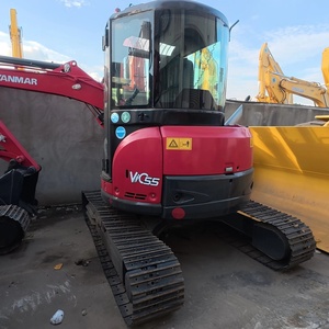 รถขุดขนาดเล็กและมินิ Yanmar Vio55 5.5 ตัน มือสอง ลดราคา พร้อมเกียร์ ผลิตในญี่ปุ่น ชั่วโมงการใช้งานต่ำ ราคาถูก - Product Image 1