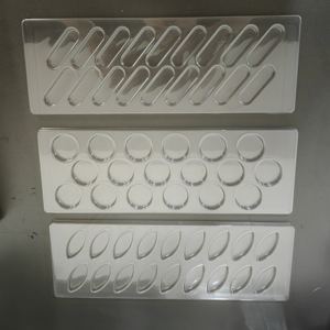 מותאם אישית עגול פלסטיק שקוף לחיות מחמד 18 חלל שוקולד נוצר מגש פנימי - Product Image 4