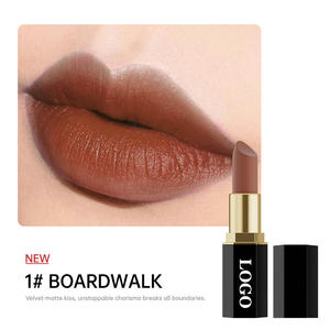 24 colores Cremoso Mineral Moda Mate Belleza ClearLasting Impermeable Lujo 24 horas Lápiz labial para labios - Product Image 2