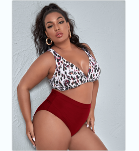 Bộ Đồ Bơi 2 Mảnh Cho Nữ Bộ Đồ Bơi Bộ Đồ Tắm Gợi Cảm Eo Cao Bikini Cộng Với Kích Thước Đồ Bơi - Product Image 2