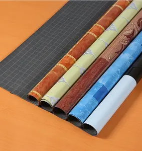 0,35mm-0,7mm billige Linoleum-Boden rollen PVC-Vinyl-Boden rolle Kunststoff-Teppich abdeckung für den Innenbereich