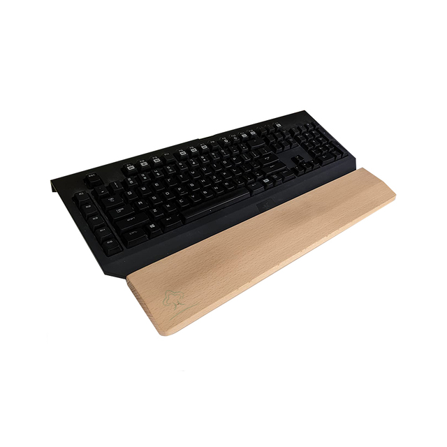 Black Walnut Solid Wood Keyboard and Mouse Wrist Rest Palm Support Heightening Pad China PuseLife