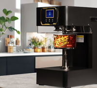 Máquina Selladora Automática de Latas de Refresco y Cerveza de Alta Velocidad (2 Segundos), Sellado por Termoencogimiento para Embalajes de Papel y Madera, Calibre 55, 110/220V