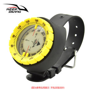 Montre-bracelet étanche avec boussole lumineuse sous-marine, bracelet multi-trous remplaçable, personnalisable, export transfrontalier - Product Image 5