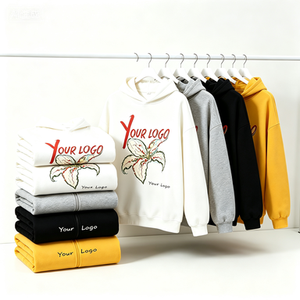 Vente en gros : Nouveauté – Sweat à capuche personnalisable avec logo imprimé pour femme, coupe ample, style rétro américain, décontracté, pour l'hiver et l'automne - Product Image 1