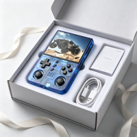 Console de jeu R40 XX Pro Max avec écran IPS de 4,2 pouces, batterie ultra-longue durée de 4500 mAh, 64 Go/128 Go, mini console de poche R40XX