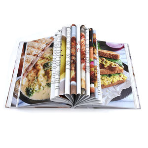 Artbook personalizado a todo color de impresión de lámina de oro estampado libro de tapa dura - Product Image 4