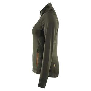 BLAKLADER - 474525394240XL <b>Women</b>’s <b>Fleece</b> Jacket Forest <b>Green</b>/Rust - EAN 7330509957998 WORK JACKETS - Product Image 4