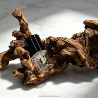 Botol Parfum Mini Mewah 1/2/3/5ml, Botol Roll-on Kaca Isi Ulang dengan Logo Hot Stamping untuk Wewangian Oud Arab.