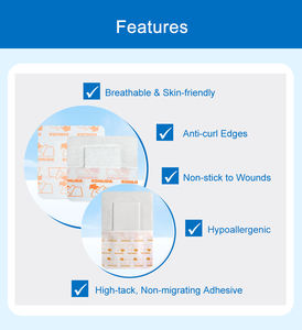 Perban Medis Fungsional Canggih <span class=keywords><strong>OEM</strong></span>/ODM, Perban Luka Perekat Aktif, Perban Perekat untuk Perawatan Luka - Product Image 6