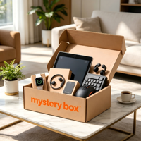 Caja Misteriosa de Electrónica 3C 2026, Nueva y Avanzada, con Artículos Sorpresa como Smartphones, Tablets, Relojes Inteligentes y Auriculares Inalámbricos, 1-3 Artículos