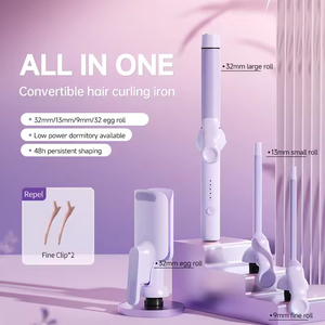 Đa Chức Năng <span class=keywords><strong>4</strong></span> Trong <span class=keywords><strong>1</strong></span> Của Nhãn Hiệu Tóc Curling Sắt Ion Âm Tóc <span class=keywords><strong>Curler</strong></span> Cho Nhà - Product Image 3