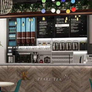 Tè Serbatoio di Stoccaggio Acrilico Chicco di Caffè Dispenser per Coffee Shop