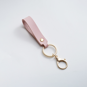 حلقة مفاتيح شديدة التحمل مع مشبك حلقة حزام حامل مفاتيح معدني وعلامات سلسلة مفاتيح جلدية فارغة طقم حلقة مفاتيح ذهبية - Product Image 5