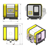 Machine de rectification CNC automatique de haute précision à 6 axes pour le traitement de surfaces miroir de composants médicaux et aérospatiaux, certifiée CE