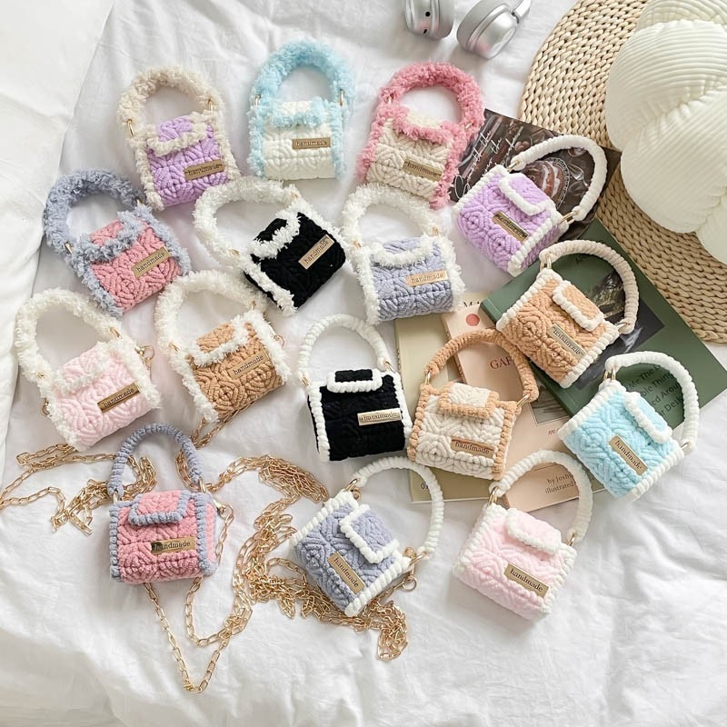 DIY Plastic Mesh Bag Kit Clear