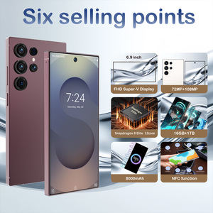 Smartphone S25 Ultra 5G NFC 22GB+2TB, il più venduto del 2025, Nuovo Android <span class=keywords><strong>15</strong></span>, <span class=keywords><strong>Gaming</strong></span> 6.9 Pollici, 5G WIFI, Telefoni Cellulari Globali S25 Ultra - Product Image 5