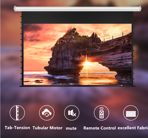 Màn hình Pro 120 inch tab-căng thẳng điện tử màn hình chiếu 16:9 8K 4K HD 3D cơ giới máy chiếu trần núi - Product Image 6