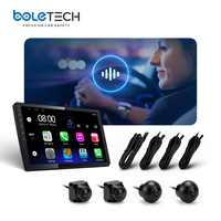 BL-289 Wifi Car Play 2+32G 10 Inch HD Kamera 3D 360 Kamera Sistem Pandangan Burung Mobil GPS Radio Mobil Android untuk Mobil