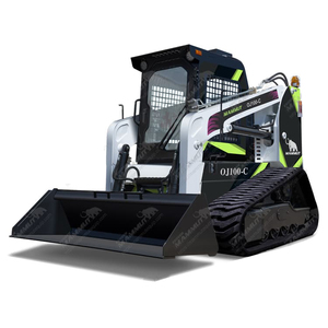 Powerful Mammut OJ100-C 55kw Skid Steer <strong>Loader</strong> With Hammer Attachments <strong>Price</strong> <strong>List</strong> for Sale Earth- Moving <strong>Crawler</strong> <strong>Loaders</strong> - Product Image 4