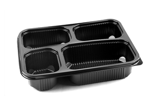 Máquinas formadoras de plástico de moldeo por inyección de cajas de comida rápida de plástico transparente - Product Image 5