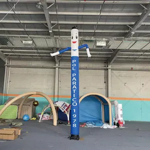 Personalizar Logo Pizza <span class=keywords><strong>Pollo</strong></span> Ondeando Comida Caliente Ola Hombre Inflable Palmera Cerveza Cerdo Halloween Air Dancer Cook - Product Image 4