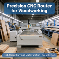 Routeur CNC AceBest avec table à fentes en T, pompe à air refroidie par air 6KW, zone de travail 1300x2500mm, contrôle DSP/Mach3/Nc-Studio