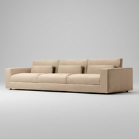 Canapés de salon, nouveau design moderne, modulaires, sectionnels, 3 coussins, structure en bois, canapés en tissu pour la maison, luxe