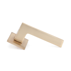 Manija de Puerta de Aleación de Aluminio de Estilo Europeo Moderno, Directo de Fábrica, con Acabado Antiguo de Lujo, Palanca Interna para Puerta Interior de Madera - Product Image 4