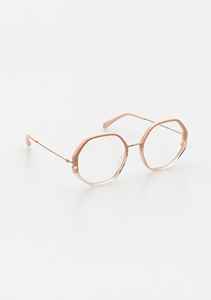 Nouvelle conception Lunettes de vue pour hommes et femmes en acétate polygone et titane pur, monture optique - Product Image 4