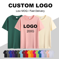 Tops à manches courtes en coton avec logo personnalisé, uniformes d'été, chemises personnalisées culturelles et promotionnelles