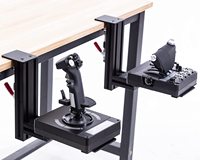 Soporte de Escritorio para Joystick MG de Metal para Juegos de Simulación de Vuelo y Controles de Aceleración, Construcción de Aluminio, Compatibilidad Universal