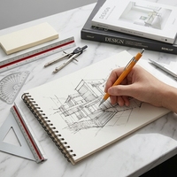 Ensemble de crayons mécaniques personnalisés professionnels, crayons automatiques pour l'école, le bureau, les femmes et les hommes