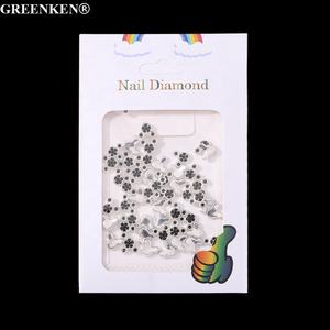 พลอยเทียมติด<span class=keywords><strong>เล็บ</strong></span>ทำจากเรซินประกายเพชรรูปโบว์ผีเสื้อหัวใจ - Product Image 4