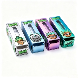 Boîte coulissante en carton personnalisée avec système de verrouillage Push-Turn, résistante aux enfants, pour emballage de cartouches - Product Image 5