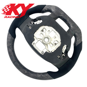 Volant personnalisé en fibre de carbone forgée mate pour Ford Raptor F150 XLT STX Rattler Limited SuperCrew 3.5TKing Ranch F250 F350 - Product Image 3